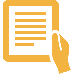 Book icon representing knowledge and reference material.